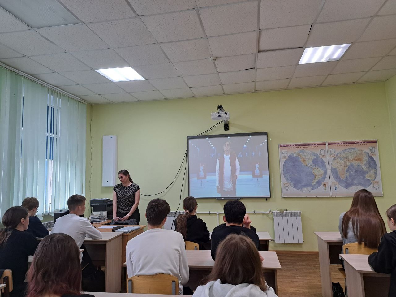  В техникуме провели "Разговоры о важном"