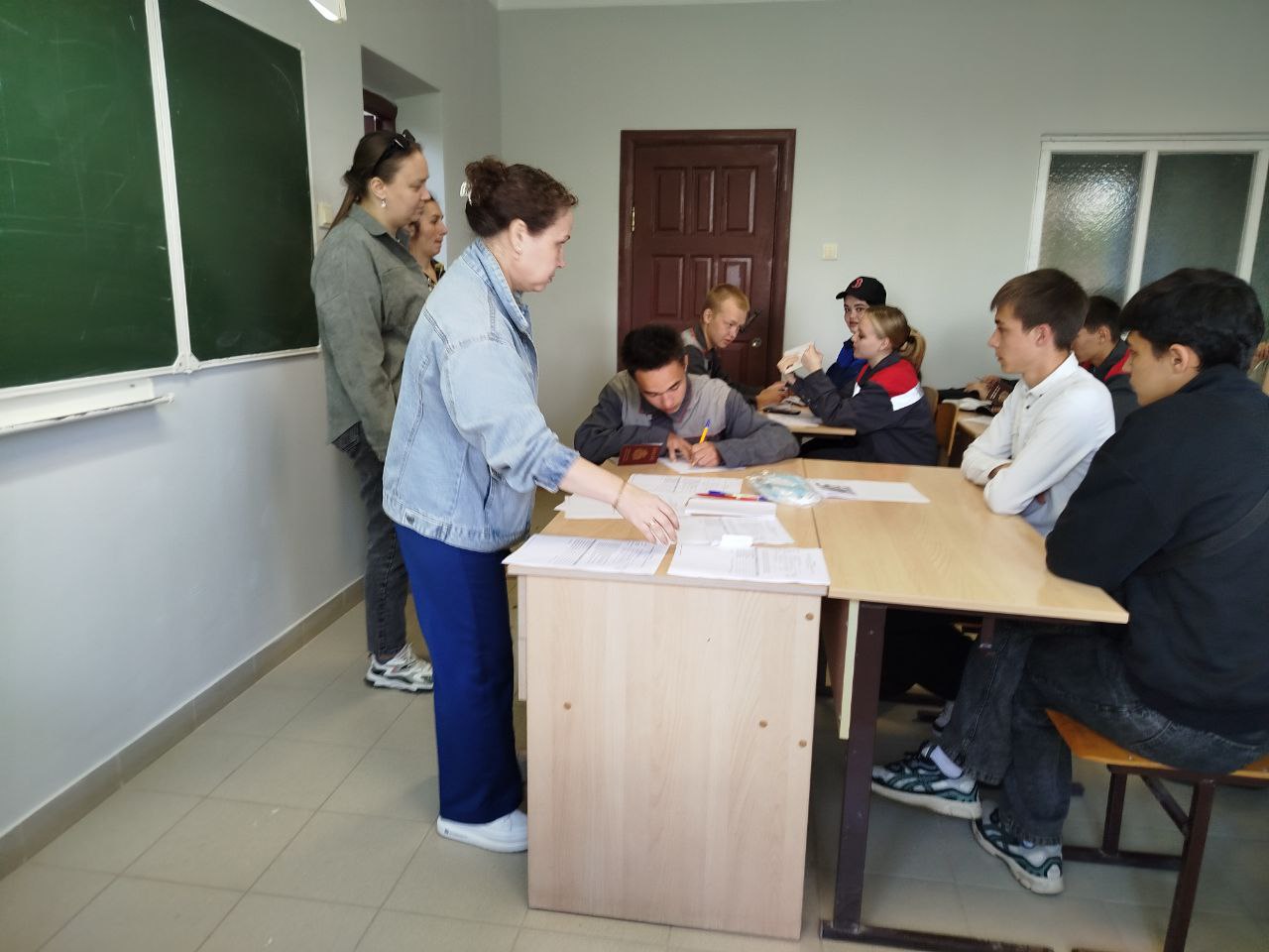 Демонстрационный экзамен группы ОДР-01-23